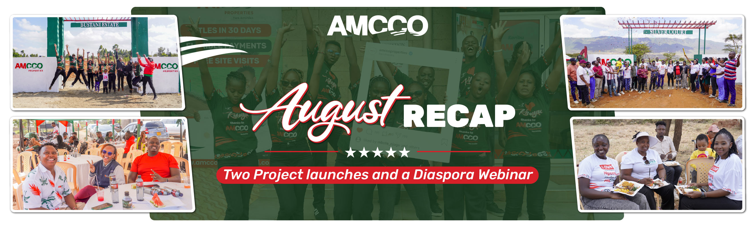 August Recap: Launches, Connections, and 75 Title Deeds Issued!
